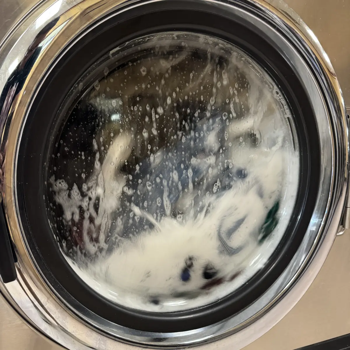 Laundry processing in our facility.